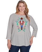 Ruby Rd® Must Haves II Knit Nutcracker Top thumbnail number 1