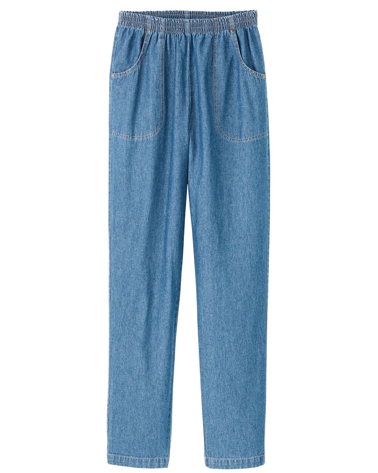 Haband Women's Classic Cotton Jeans image number 2
