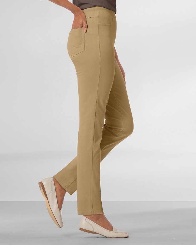 Classic Knit Denim Slim Jeans image number 1
