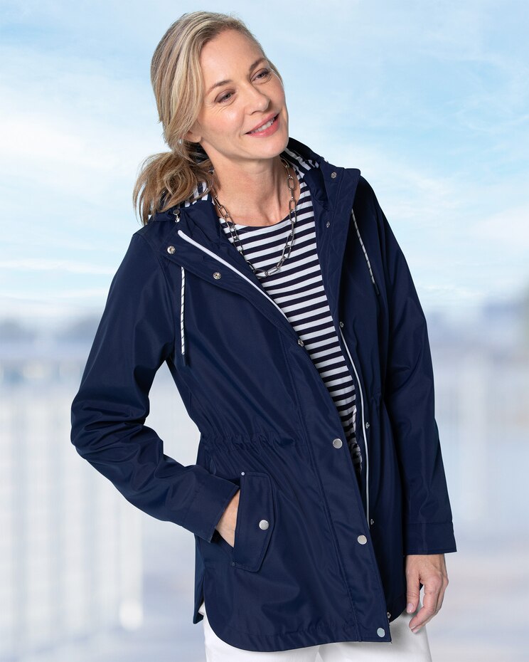 Nautical Hooded Anorak image number 1