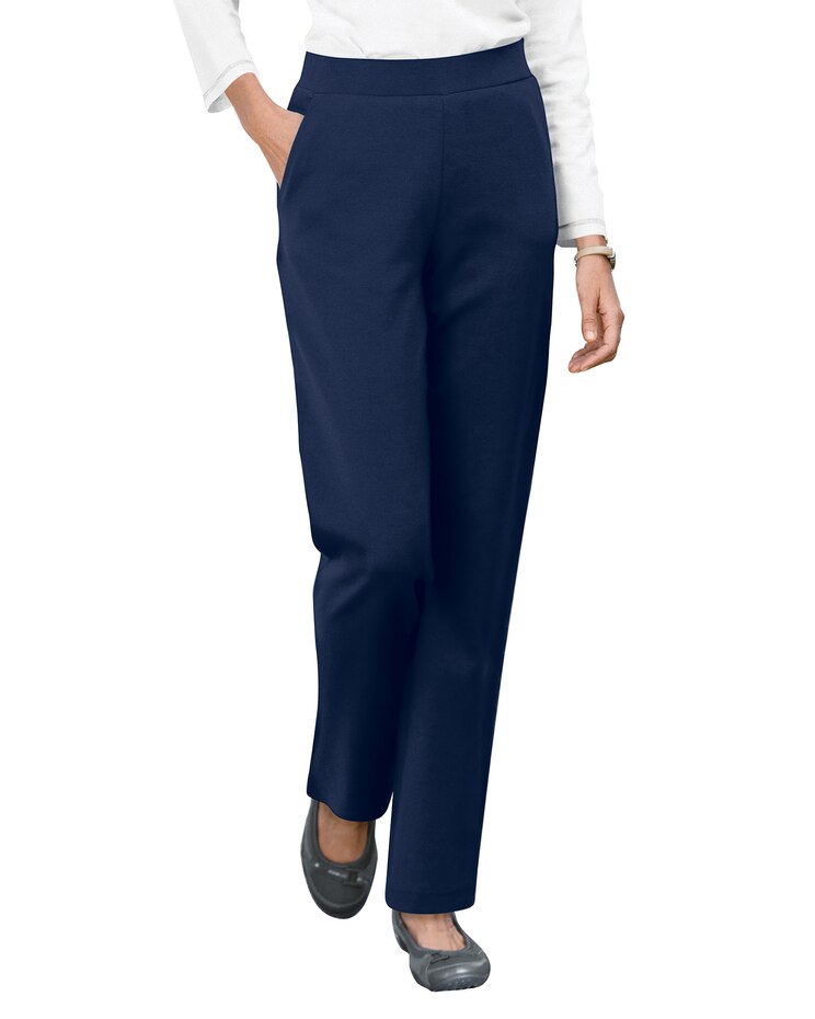 Everyday Knit Straight-Leg Pants image number 1