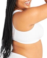 Leading Lady Indy Cotton Front-Close Lace Racerback Bra thumbnail number 3