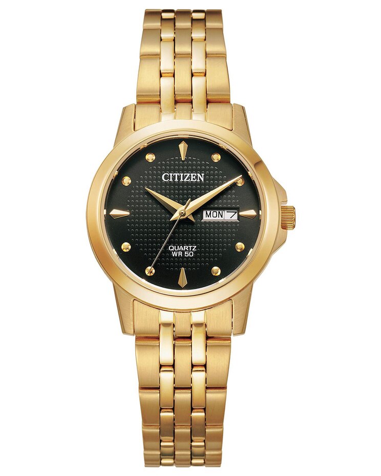 Citizen Quartz Gold-Tone Stainless Watch image number 1