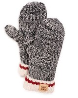 MUK LUKS® Womens Marled Chunky Stitch Mitten thumbnail number 1