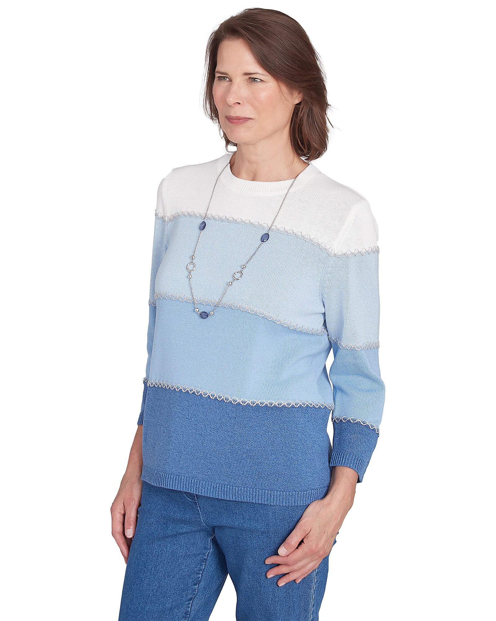 Ameri（アメリ）の「PRINCE LACY PUFF KNIT（ニット/セーター