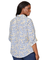 Foxcroft Zoey Non-Iron Roll Tab Willows Shirt thumbnail number 5