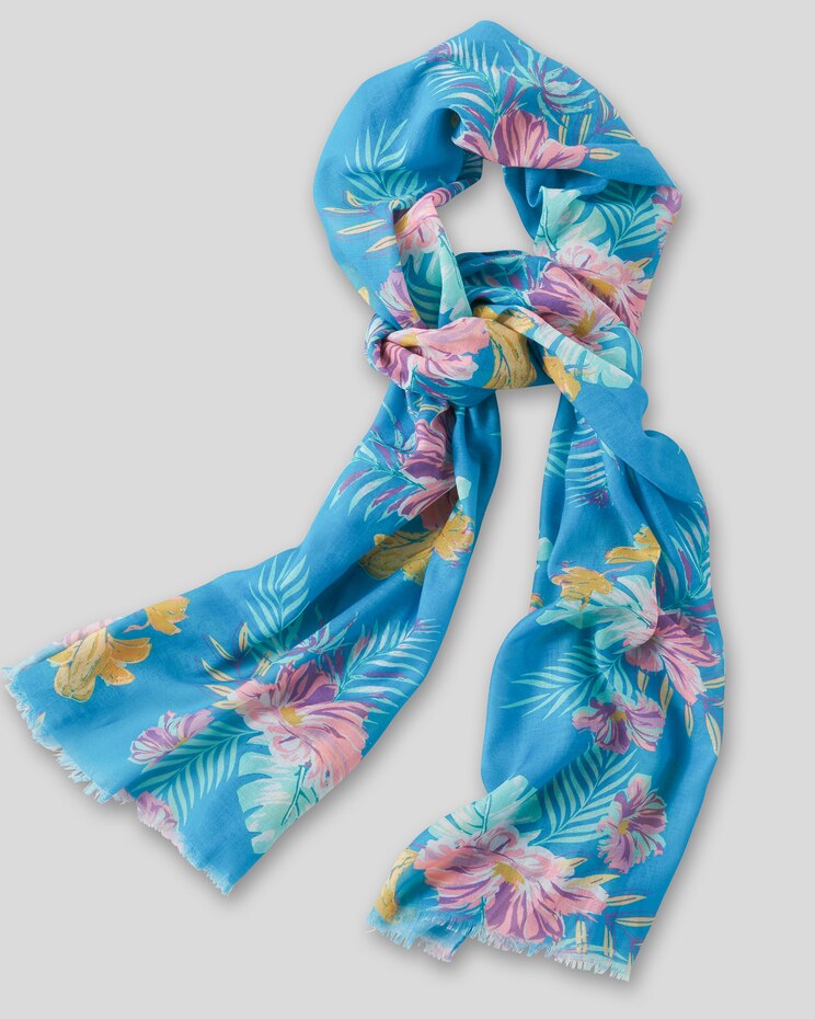 Tropical Palm Oblong Scarf image number 2