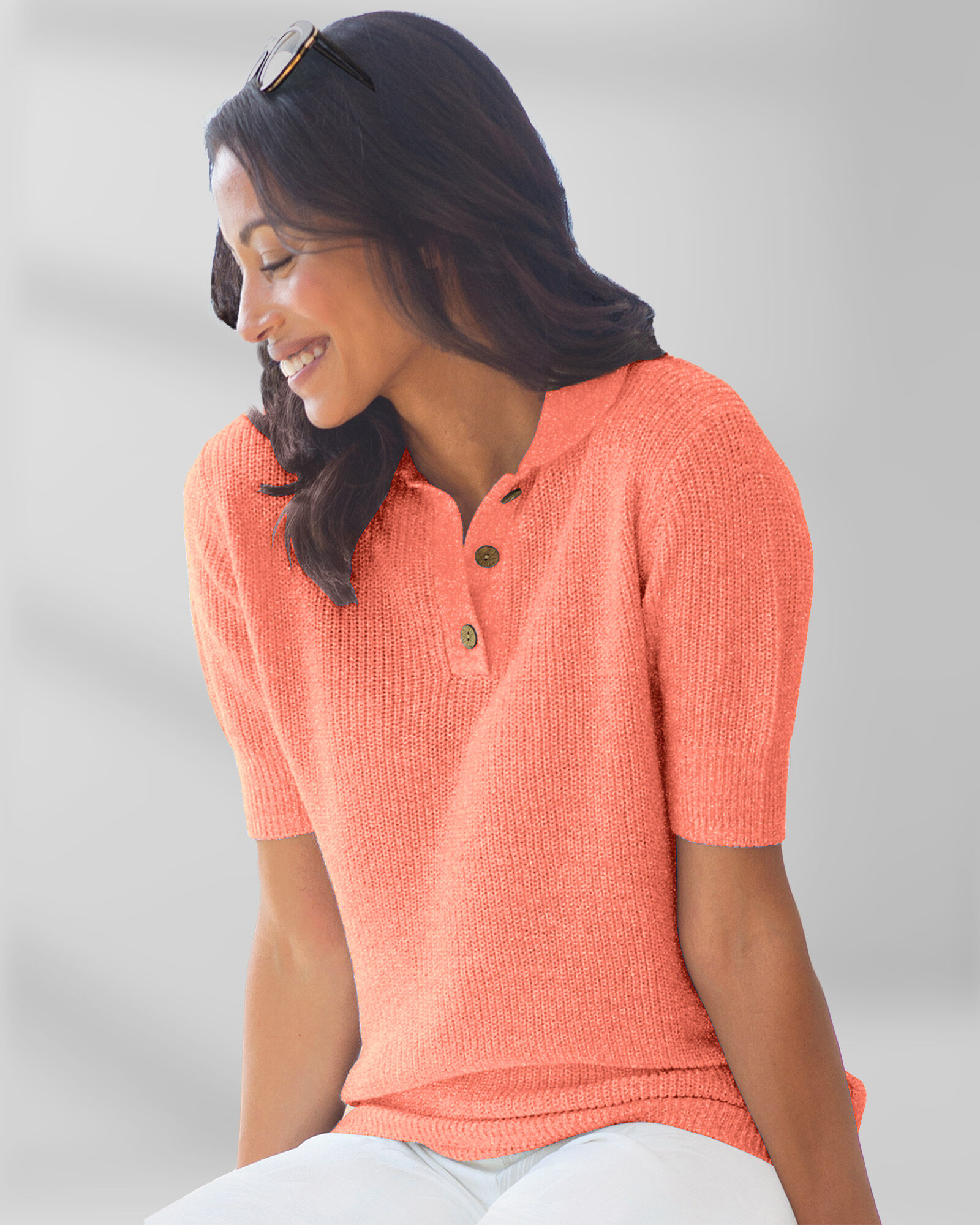 Elbow length sweater discount