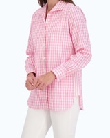 Pandora Crinkle Gingham  Tunic thumbnail number 6