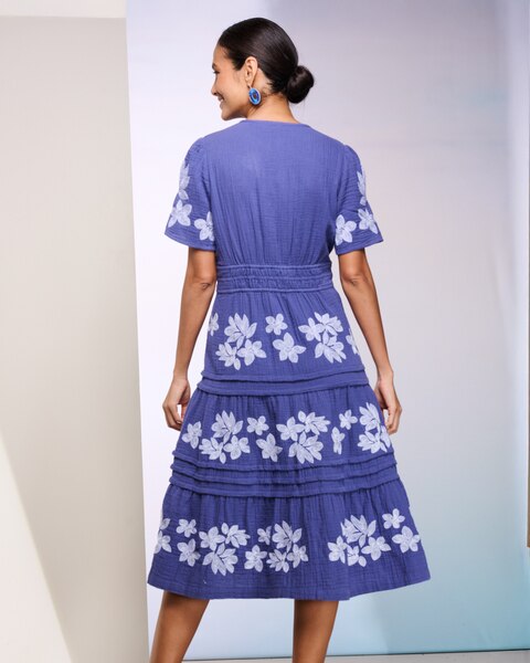 Easy Breezy Embroidered Dress