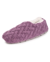 MUK LUKS® Women's Sweater Knit Ballerina Slippers thumbnail number 2