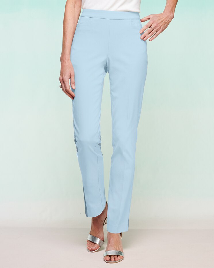 Slimtacular® Textured Tapered Pants image number 1