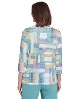 Alfred Dunner® Lake Victoria Classic Colorblock Top thumbnail number 2