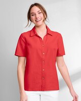 Captiva Y-Neck Camp Shirt  thumbnail number 1
