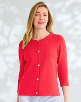 Bayside Cotton Seaside-Buttons Cardigan thumbnail number 1
