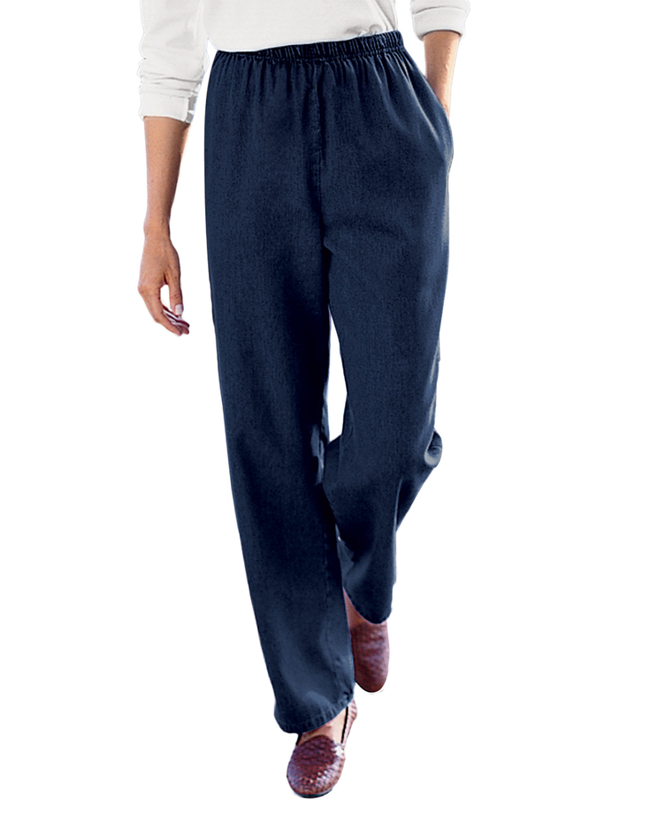 Tencel/Cotton Easy Pants image number 1