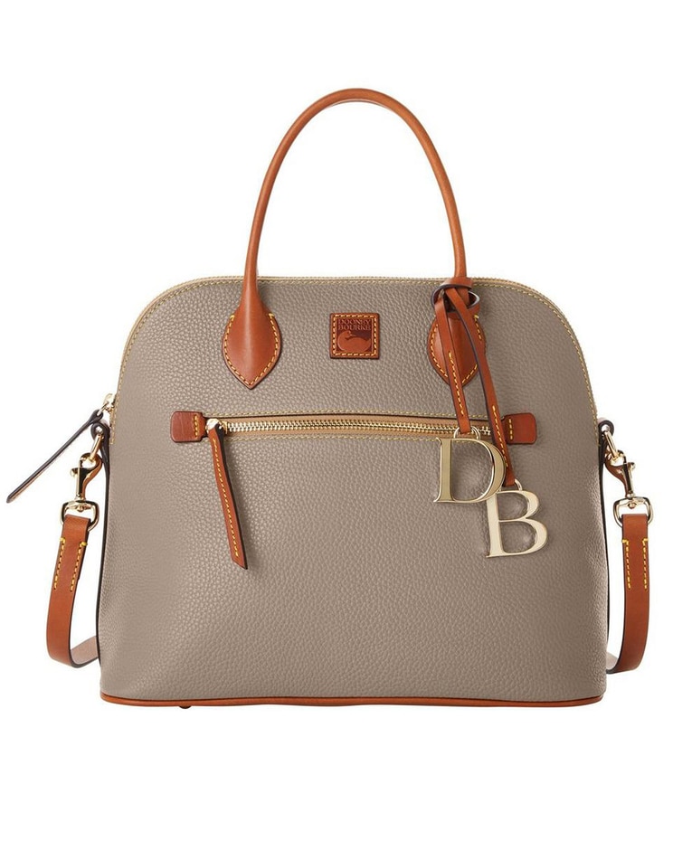 Dooney & Bourke Pebble Grain Large Domed Satchel image number 1