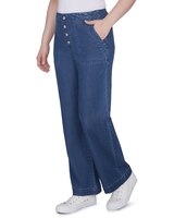 Ruby Rd® Paisley Patch Print Wide Leg Pants thumbnail number 3