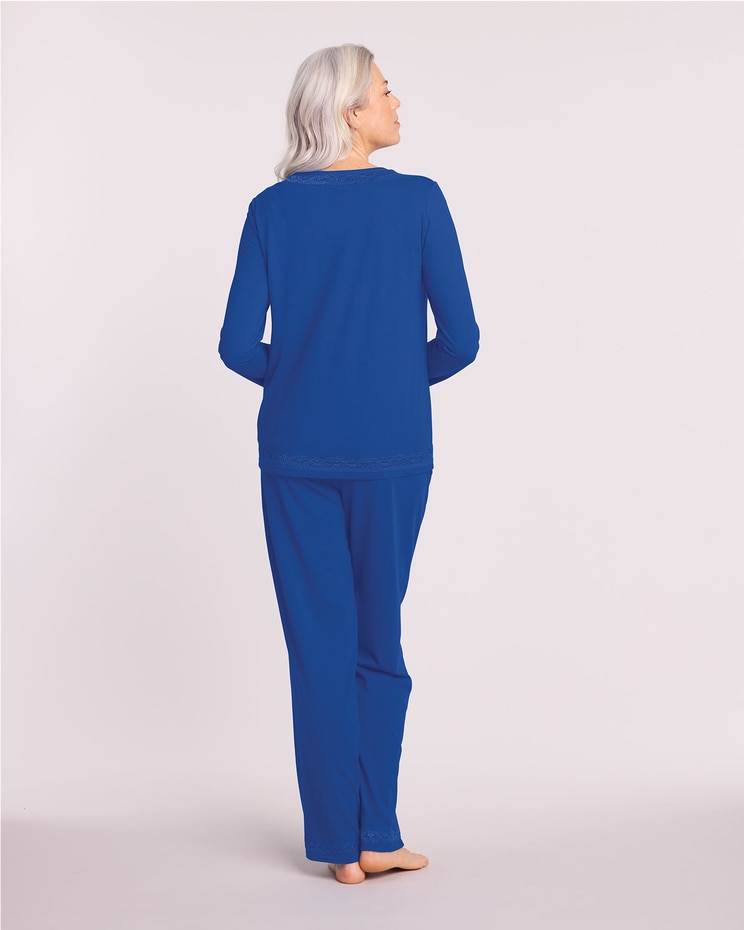 Lace Trim Pajamas image number 2
