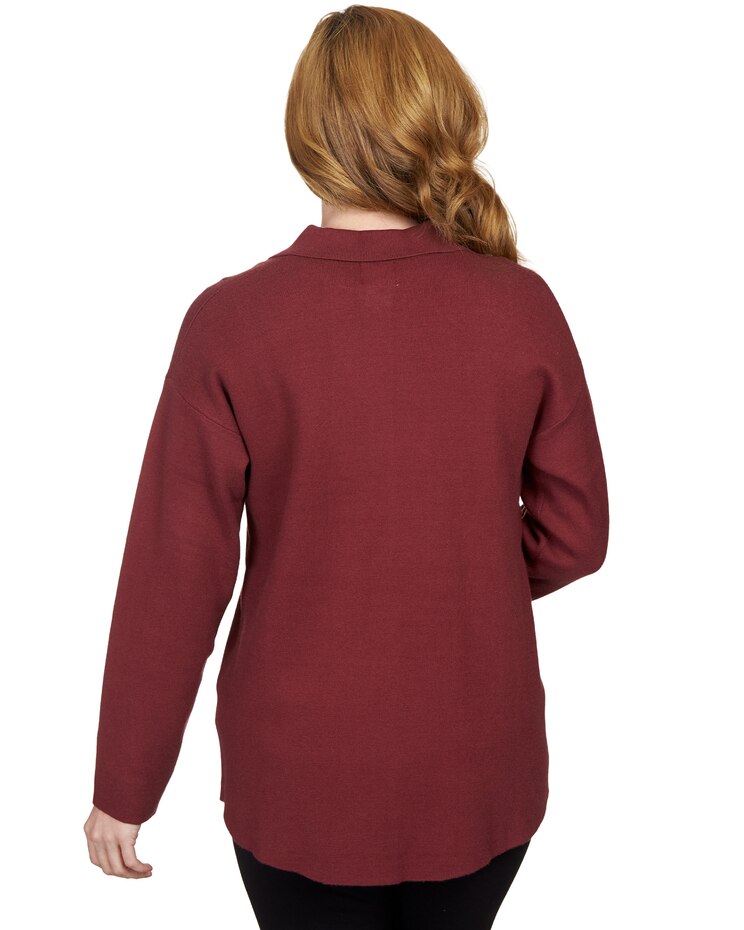 Ruby Rd® Solid Sweater Jacket image number 5