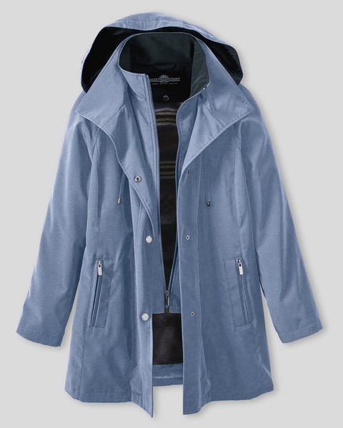 Fleet Street® Short Three-Season Raincoat