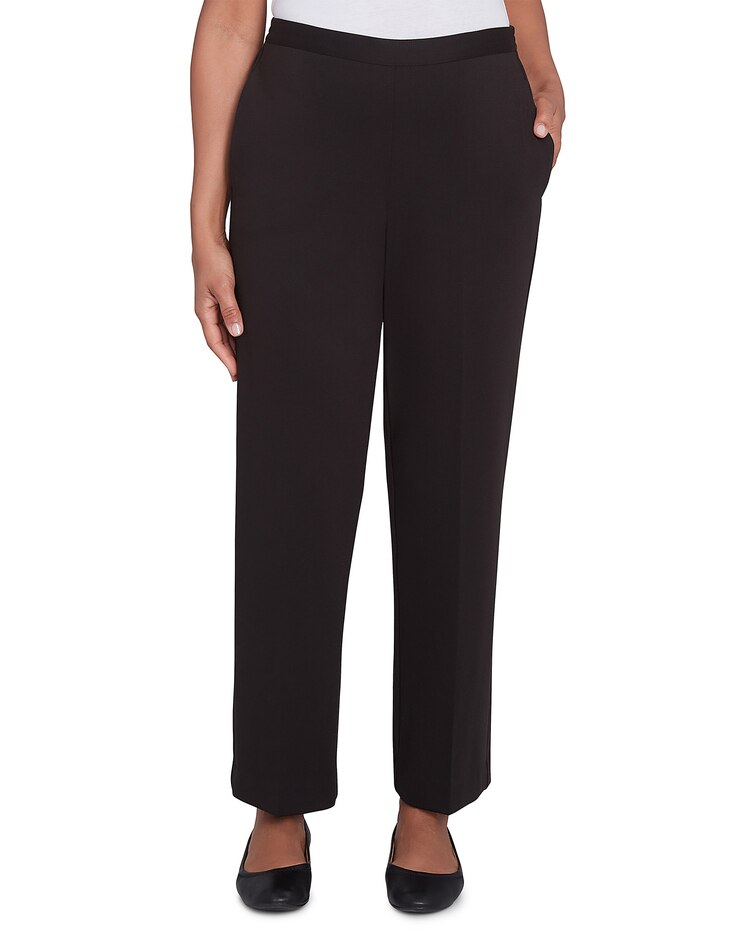 Alfred Dunner® Runway Ready Comfort Waist Medium Length Pant image number 1