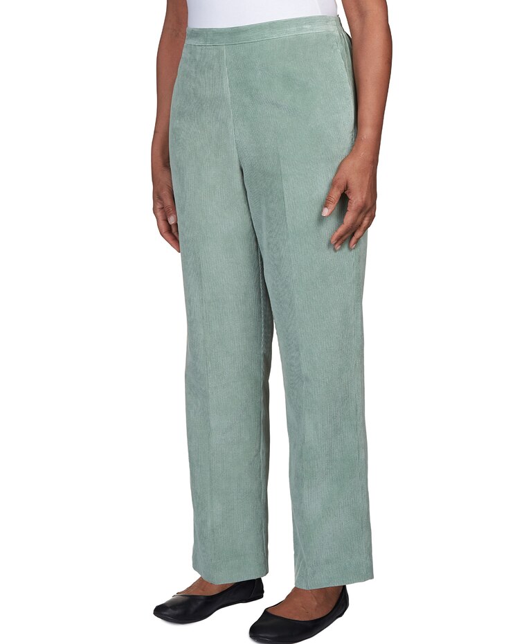 Alfred Dunner® St.Moritz Corduroy Regular Fit Average Length Pant image number 3