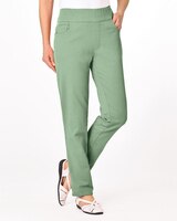 Flat-Waist Straight-Leg Jeans thumbnail number 1