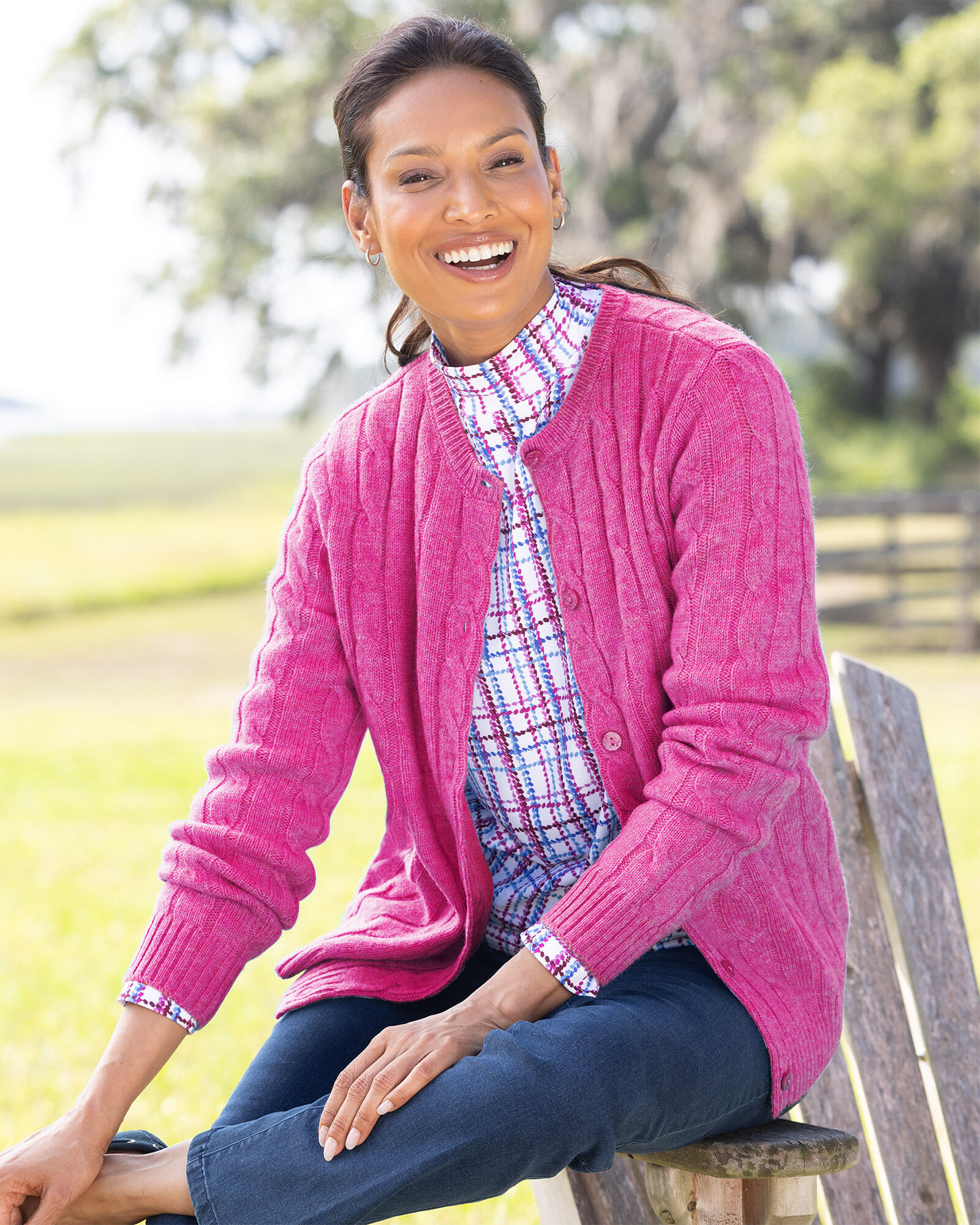 Appleseed cardigan deals sweaters