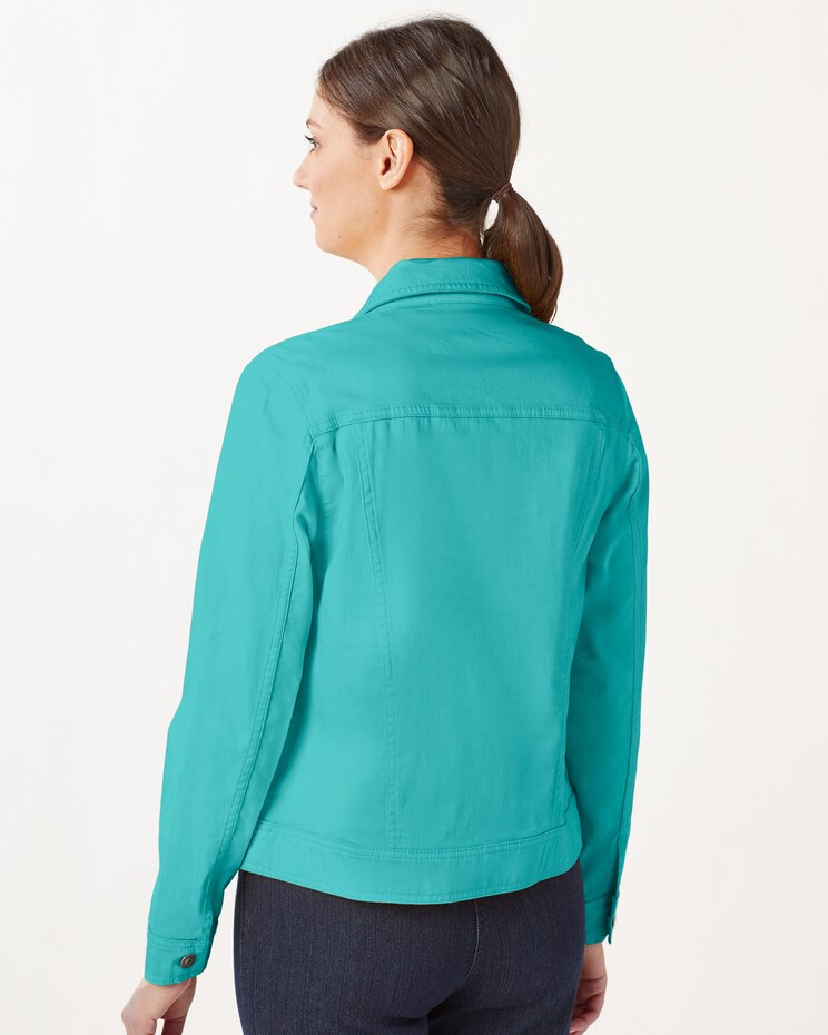 DreamFlex Colored Jean Jacket image number 2