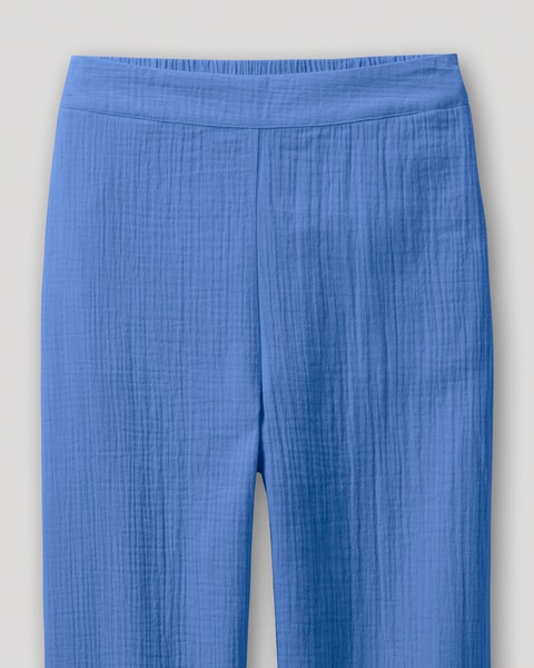 Nantucket Textured-Cotton Pants