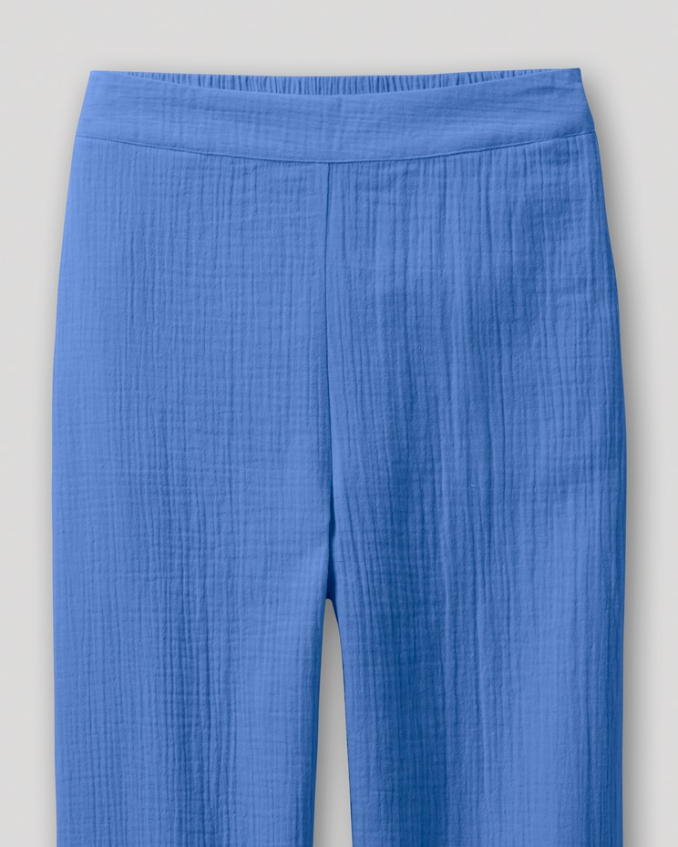 Nantucket Textured-Cotton Pants image number 3