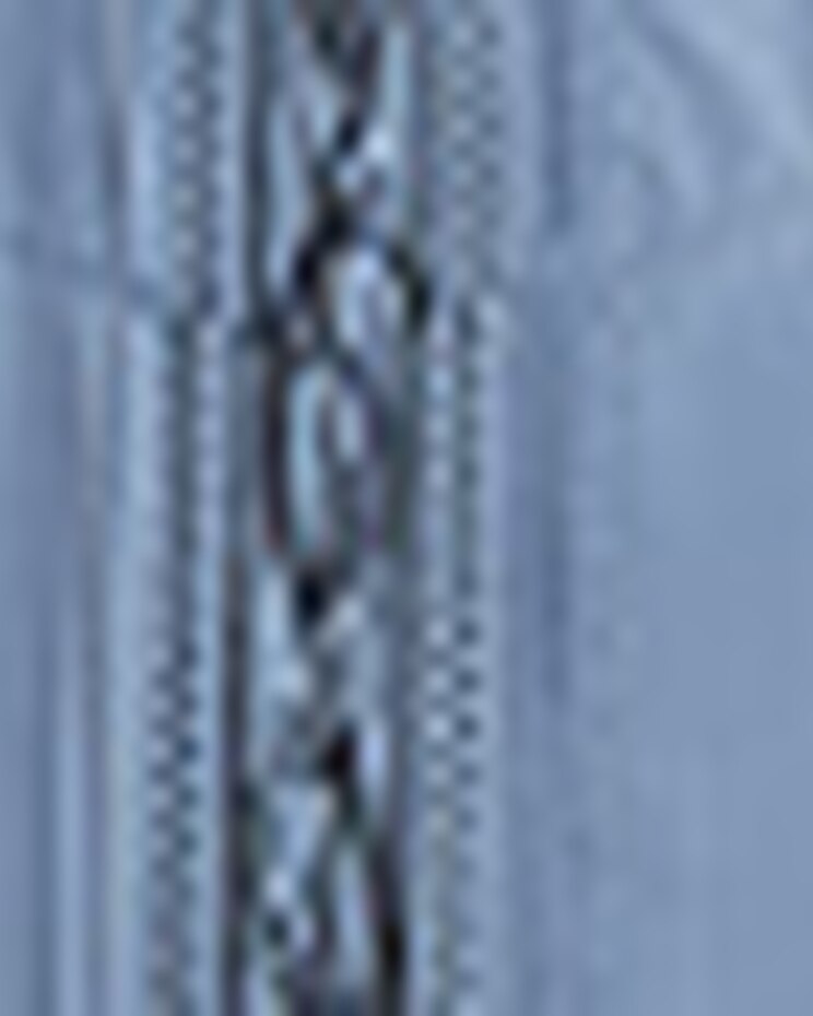 Haband Men’s Zip Front Guayabera Shirt image number 4
