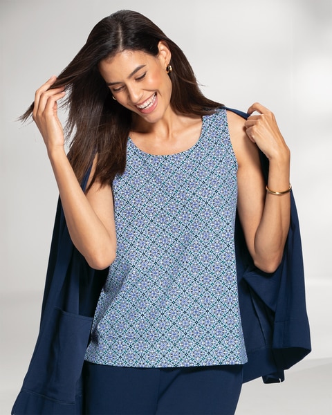 Norm Thompson™ Travel Knit Tank
