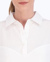 Foxcroft Sasha Knit-Woven Layering Tank thumbnail number 3