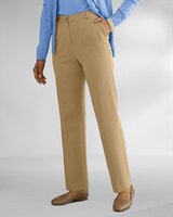 Washable Gabardine Fly-Front Pants thumbnail number 1