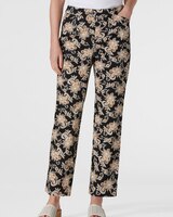 Watercolor Paisley Ankle Pants thumbnail number 3