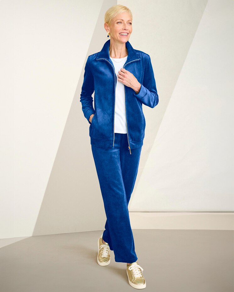 Luxe Velour Jacket Set image number 1