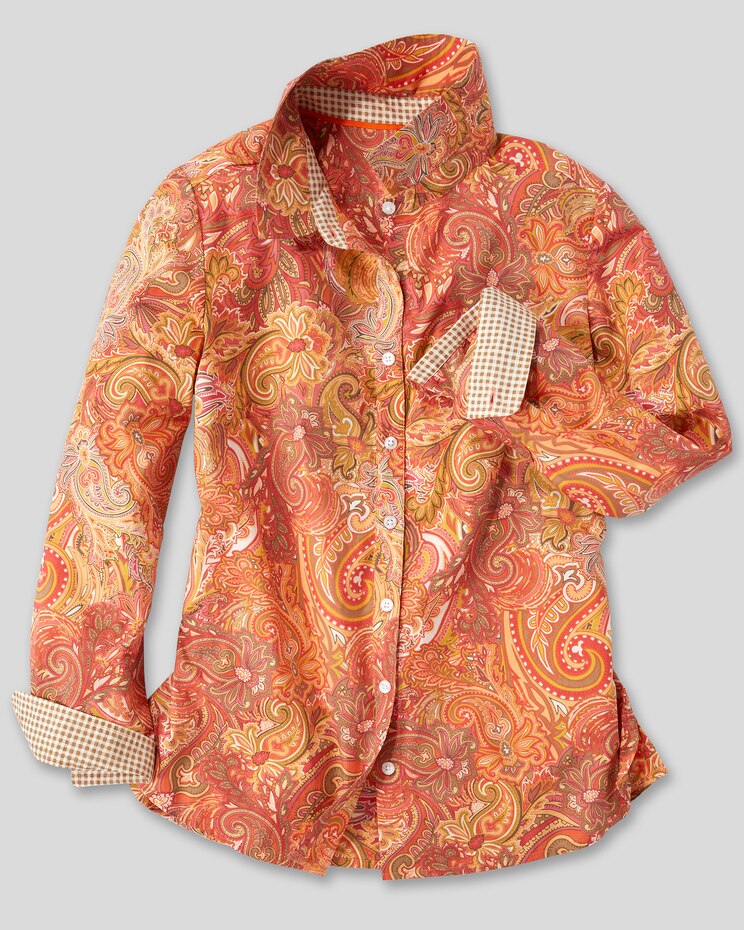 Highland Paisley & Gingham Shirt image number 2