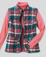 Berkshire Tartan Quilted Vest thumbnail number 2
