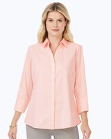 Mary 3/4 Sleeve Stretch Stripe Shirt thumbnail number 1