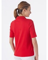 Essential Cotton Elbow-Sleeve Polo thumbnail number 2