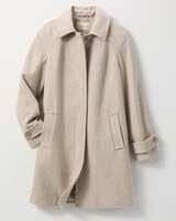 Wool Balmacaan Coat thumbnail number 1