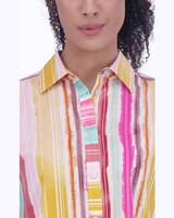 Boyfriend Watercolor Stripe Shirt thumbnail number 4