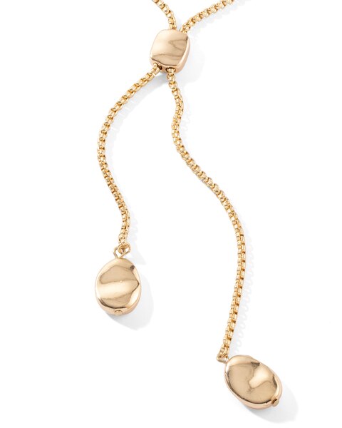 Long Double Charm Necklace