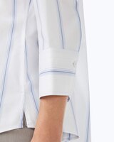 Mary 3/4 Sleeve Stretch Stripe Shirt thumbnail number 4