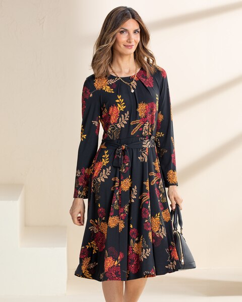 Bountiful Bouquets Knit Dress