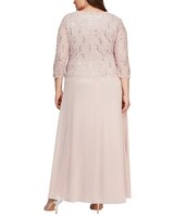 Long Lace Mock Dress  thumbnail number 7