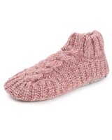 MUK LUKS® Women's Sweater Cuff Bootie Socks thumbnail number 2