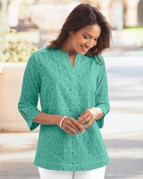 Eyelet Tunic thumbnail number 1
